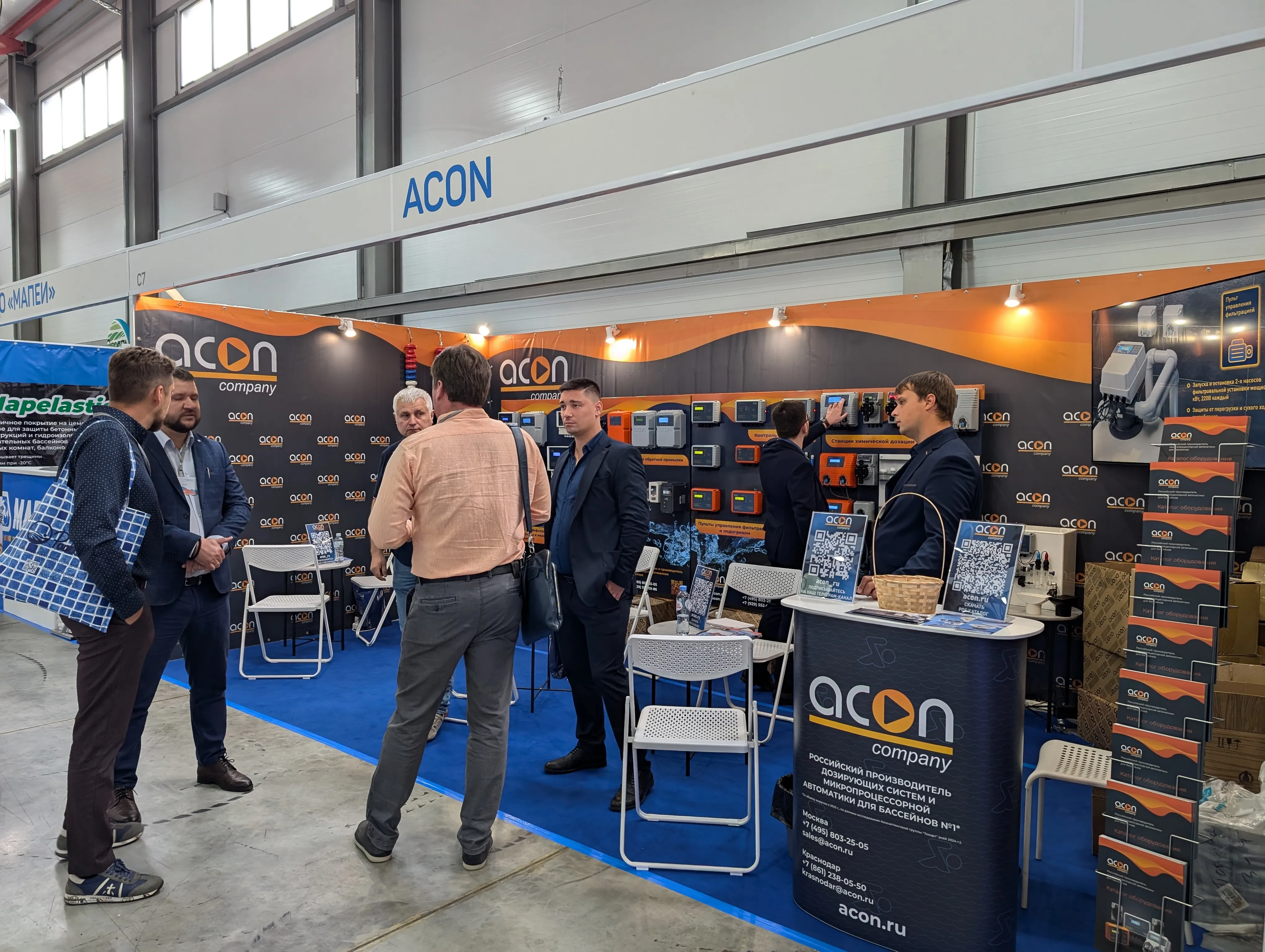 Компания ACON приняла участие в выставке POOL PROFI 2024, фото 3